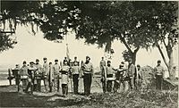 Confederate artillery at Charleston Harbor, 1863