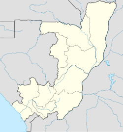 Ouésso is located in Khongo-Brazzaville