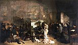 Het atelier van de schilder, Courbet