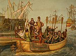 First Voyage, Departure for the New World, August 3, 1492