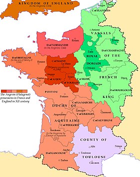 Localização de França