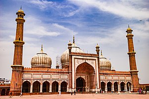 The Jama Masjid was built by the Mughal Emperor Shah Jahan between 1650 and 1656.