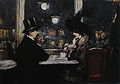 Im Café Bauer, 1895, Öl auf Leinwand, 32 × 45,5 cm