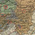 Hochstift Freising nach William R. Shepherd: Central Europe (um 1648).