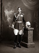 Tukojirao Holkar III, the Maharaja Holkar of Indore, wearing a British-styled dress uniform.