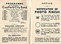 1949 MRC C F Orr Stakes showing raceday notices