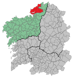 Ferrol – Mappa