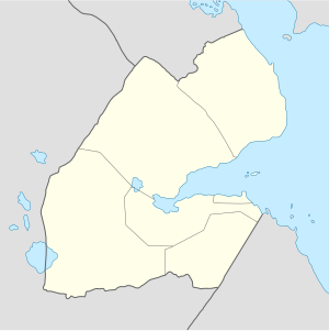 Af‘asin Gafan is located in Djibouti