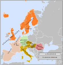 Éparchies en Europe.