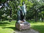 Gunnar Wennerberg statue by Carl Eldh