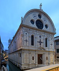 photo of facade of Santa Maria dei Miracoli