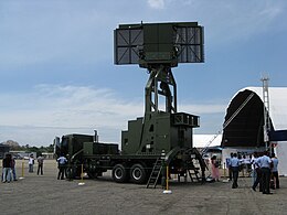 CETC:n YLC-18 3D-tutka (Sri Lankan ilmavoimien käytössä, 2013).