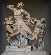 Agesander, Athenodorus and Polidorus Laocoön en sy seuns Museo Pio-Clementino