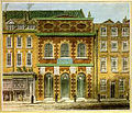 ควีนส์เธียเตอร์ (เปลี่ยนชื่อเป็นคงส์เธียเตอร ์ตั้งแต่ปีค.ศ. 1719 เป็นต้นมา) ในย่านเฮย์มาร์ทในกรุงลอนดอน