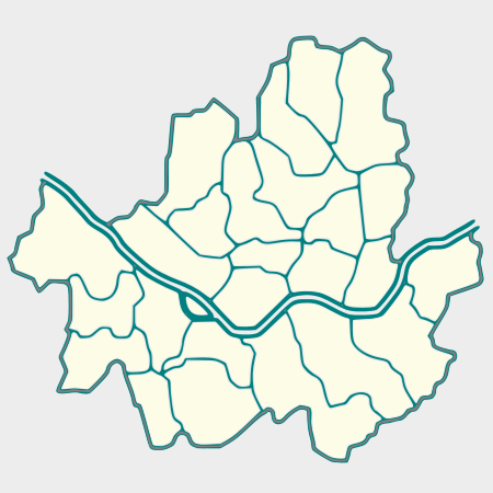 서울특별시 행정 지도