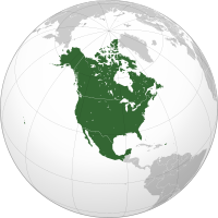 ჩრდილოამერიკული თავისუფალი ვაჭრობის ზონა რუკა