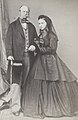 Wilhem I with his only daughter, Princess Louise, c. 1860s