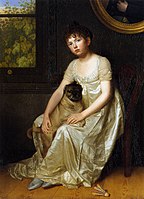 Potret Sylvie de la Rue, sekitar 1810