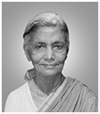 Photographic portrait of Nandini Satpathy