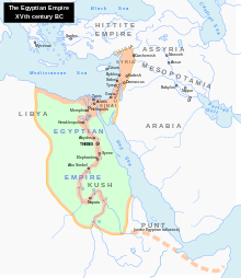 Map showing the extent of the Land of Punt
