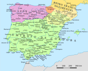 Reino de León en el 910