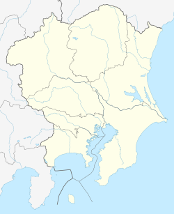 Takanezawa trên bản đồ Kantō