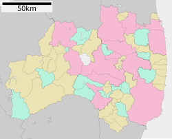 福岛县地图