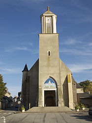 The church in La Loupe