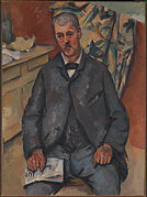 مرد نشسته بین ۱۸۹۸ الی ۱۹۰۰ م. گالری ملی نروژ