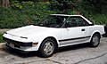 Toyota MR2, Japan's first rear mid-engined production sportscar, sold internationally over three generations (1984–2007).