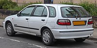 1998 Nissan Almera Equation 1.4 (UK; facelift)