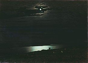 Nit amb llum de lluna al Dnieper (1880)