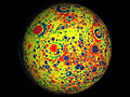 Image 3Variations in the gravity field of the Moon, from NASA (from Geodesy)
