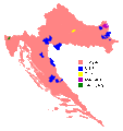 Κροάτες στην Κροατία