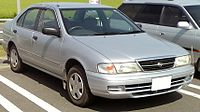 1997–1998 Nissan Sunny EX Saloon (first facelift, Japan)