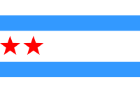 In 1928, Mayor William Hale Thompson proposed that the stars on Chicago's flag should be changed from six-pointed to five-pointed, as he felt five-pointed stars were more "American". Although the change was unanimously approved by City Council on 15 February 1928, the description of the new design never made it into the city's ordinance books. When the Council voted to add the third star to Chicago's flag in 1933, the vote ended any uncertainty on the shape of the stars by reconfirming them as six-pointed.[21]