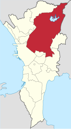 Lokasyon na Siyudad ya Quezon