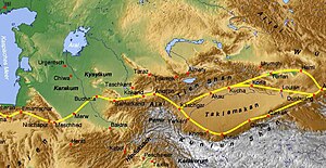 O Tian Shan e a Rota da Seda.
