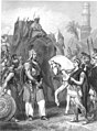 Image 2One of the first known kings of ancient Punjab, King Porus, fought against Alexander the Great. His surrender is depicted in this 1865 engraving by Alonzo Chappel. (from Punjab)