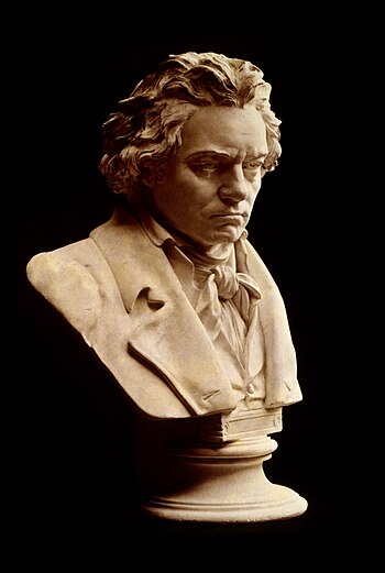 Buste de Ludwig van Beethoven par Hugo Hagen.