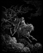Death on the pale horse, Bible illustration