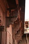 Detalle de la arquitectura en Jahangiri Mahal.