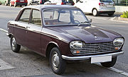 The Peugeot 204 was the manufacturer's first front wheel drive model and the best selling car in France in 1969, 1970 and 1971.