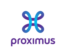 The logo of Proximus