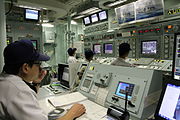 Phòng điều khiển của tàu JDS Fuyuzuki (DD-118)