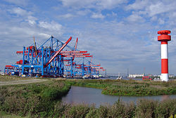 Container Terminal Altenwerder in 2004