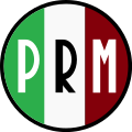 Logo of the Mexican Revolution Party, 1938–1946