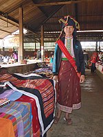 Tai Dam woman at Muang Sing market