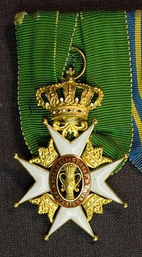 Order of the Vasa Knight 1st Class Cross 001.jpg