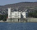 Castelo de Miramar, residência de Maximiliano e Carlota em Trieste